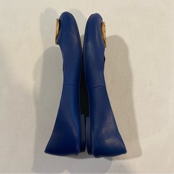 Tory Burch Blue Ballet Flats - Picture 8 of 12